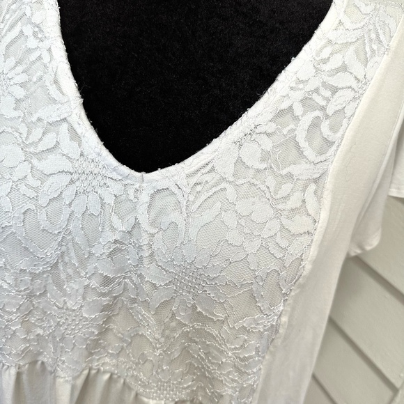 Torrid Super Soft White Knit Top - Picture 6 of 8